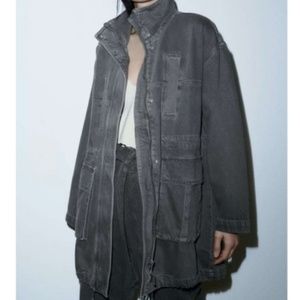 Women's Utility Jacket - Dark Gray